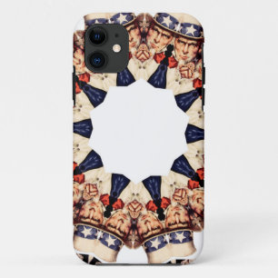 Uncle Sam Pointing Finger Kaleidoscope Case-Mate iPhone Case
