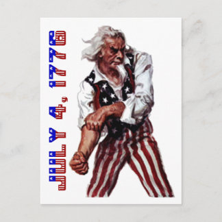 Uncle Sam Postcard
