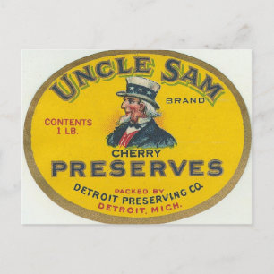 Uncle Sam Postcard