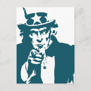 Uncle Sam Postcard