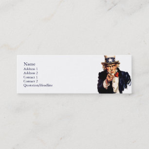 Uncle Sam Profile Cards