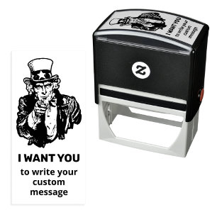 Uncle Sam Self-inking Stamp