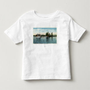 Uncle Sam Steamer at the Loon Island Landing Toddler T-Shirt