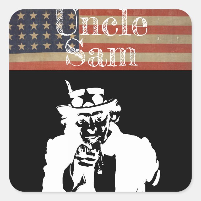 Uncle Sam Sticker (Front)