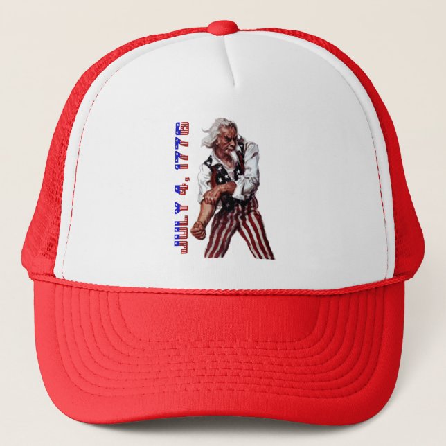 Uncle Sam Trucker Hat (Front)