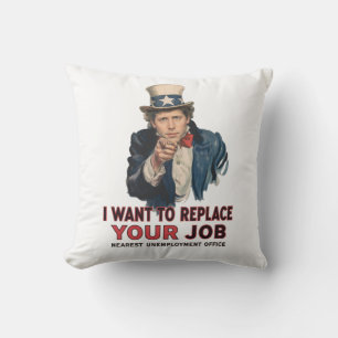 Uncle Sam Wants to Replace Your Job With AI Cushion