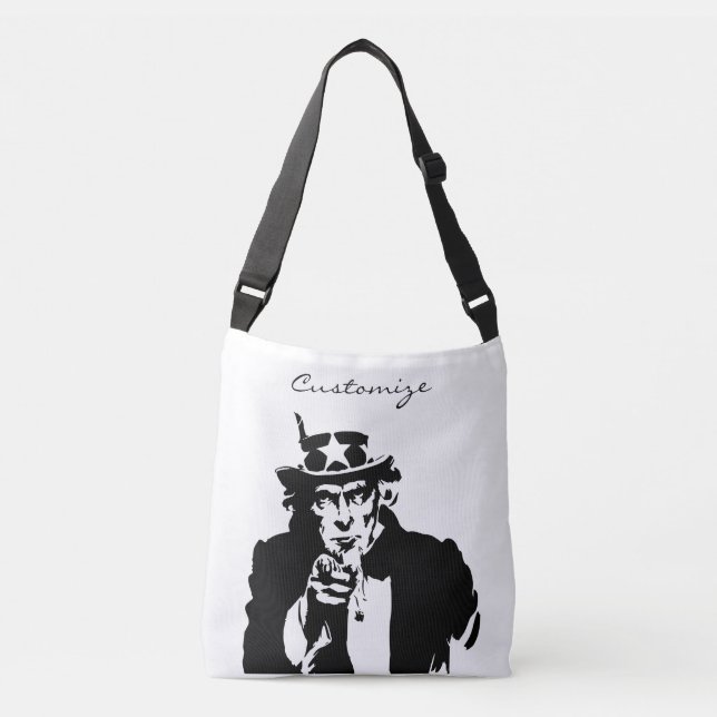 Uncle Sam Wants You Thunder_Cove Crossbody Bag (Front)