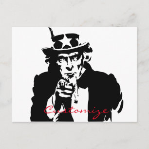 Uncle Sam Wants You Thunder_Cove Postcard