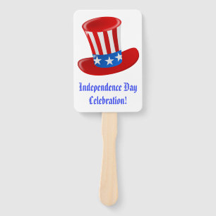 Uncle Sams Hat Hand Fan