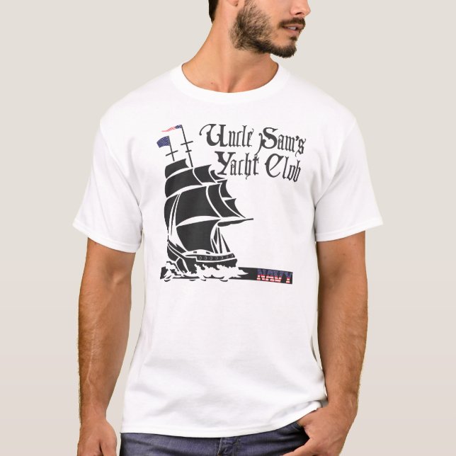 Uncle Sam's Yacht Club T-Shirt (Front)