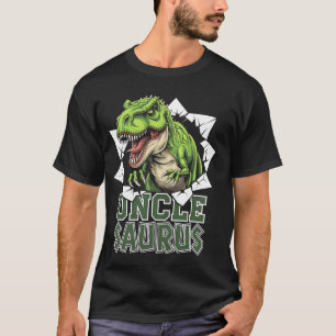 Uncle Saurus Funny Rex Dinosaur Nephew Uncle Gift T-Shirt