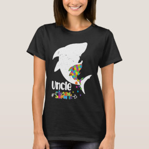 Uncle Shark Autism Awareness For Mum Mother T-Shirt