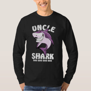 Uncle Shark Doo Mummy Auntie Daddy Baby T-Shirt