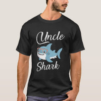 Uncle Shark Funny Matching Family Grandpa