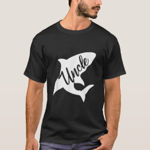 Uncle Shark  Matching Familys Shark  T-Shirt