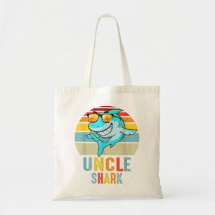 Uncle Shark Shirt Shark Family Happy Mother's Day  Tote Bag
