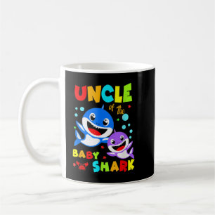 Uncle Shark Uncle Shark Tees Shirt Family Mother's Coffee Mug