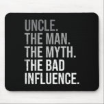 Uncle The Man The Myth The Legend Fun Best Funny U Mouse Pad<br><div class="desc">Uncle The Man The Myth The Legend Fun Best Funny Uncle</div>