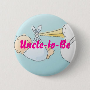 Uncle-to-Be 6 Cm Round Badge