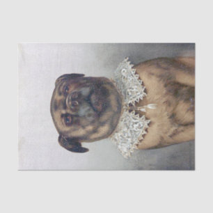 Uncle Toby,typical Kitch art by Frederick Dielman Tissue Paper