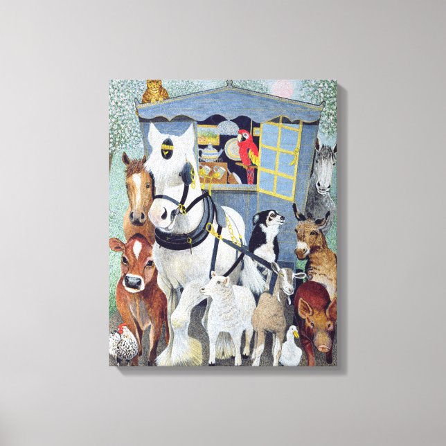 Uncle Tom Cobbley and all Canvas Print (Front)