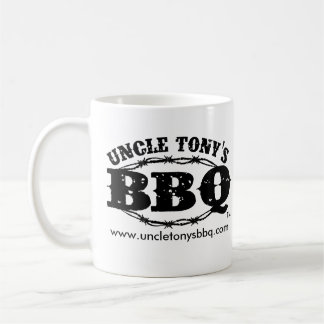 Uncle Tony's BBQ Coffee Mug (Barbed Wire)