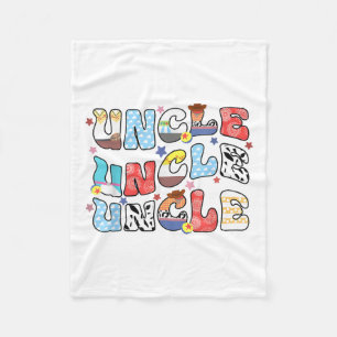 Uncle Toy Funny Story Grandpa Fathers Day Womens M Fleece Blanket