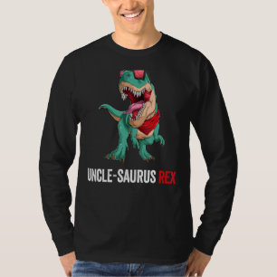 Unclersaurus Rex Autism Awareness Proud Dad Father T-Shirt