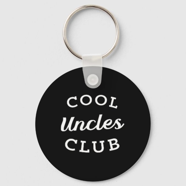 Uncles Club Best Uncle Ever Funny Fathers Day New  Key Ring (Front)