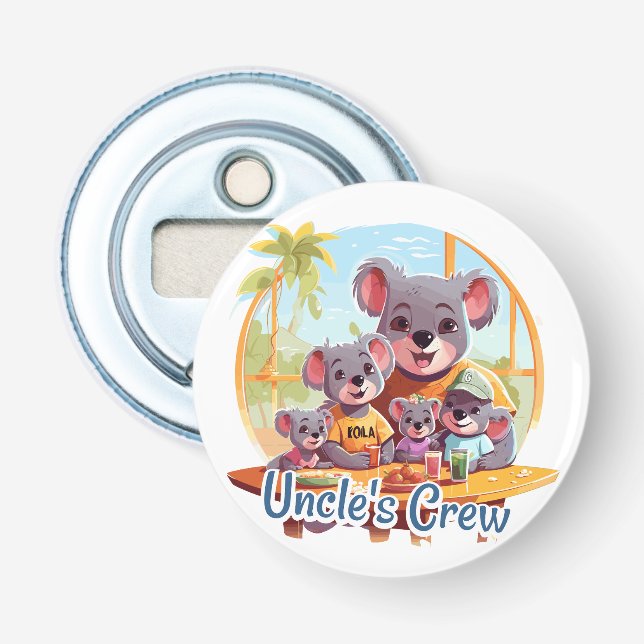 Uncle's Crew Bottle Opener (Front)