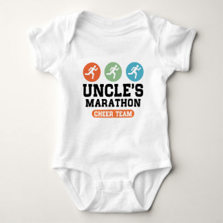 Uncle's Marathon Cheer Team Baby Bodysuit