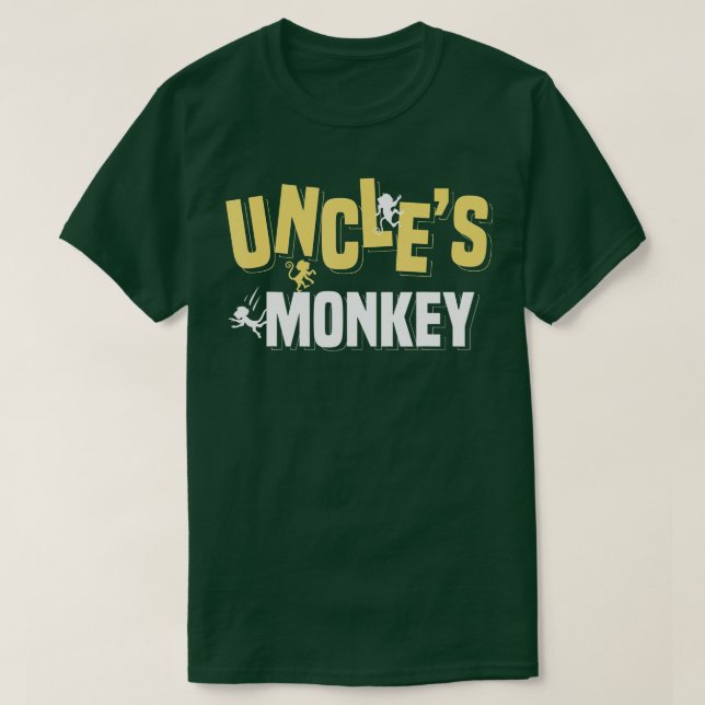 Uncles Monkey  T-Shirt (Design Front)