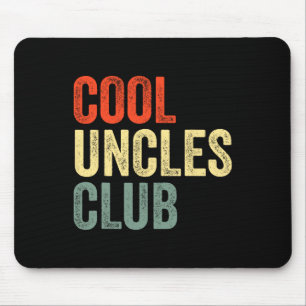 Uncles Shirt Vintage Cool Uncles Club Funny Father Mouse Pad
