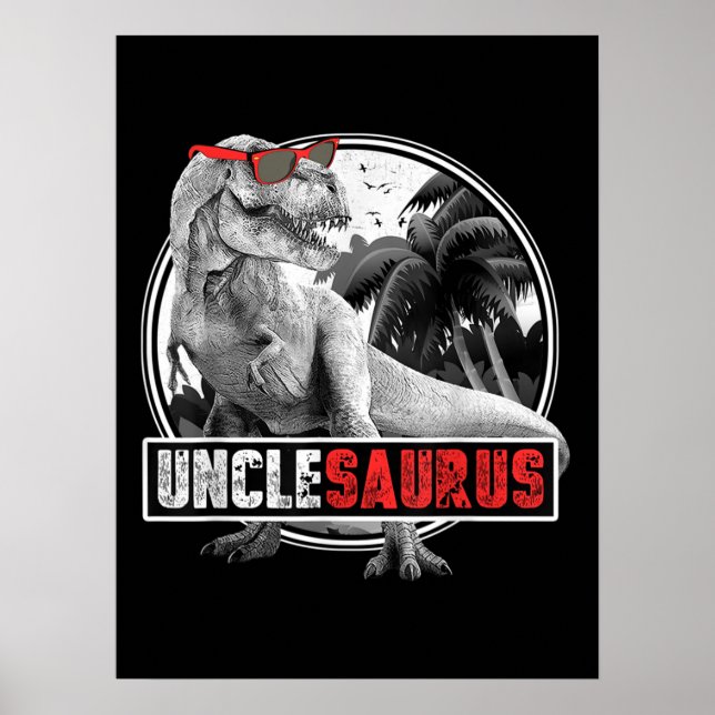 Unclesaurus Dinosaur Uncle Saurus Poster (Front)