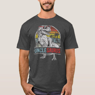 Unclesaurus Funny T Rex Dinosaur Uncle saurus T-Shirt
