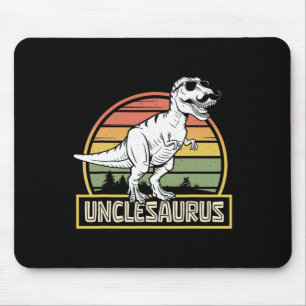 Unclesaurus T Rex Dinosaur Uncle Saurus Matching F Mouse Pad