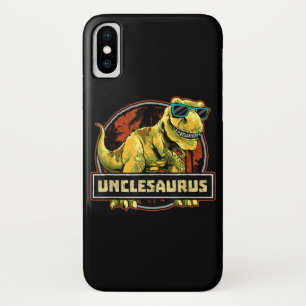 Unclesaurus T rex Uncle Saurus Dinosaur Case-Mate iPhone Case