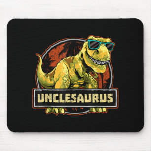 Unclesaurus T rex Uncle Saurus Dinosaur Mouse Pad