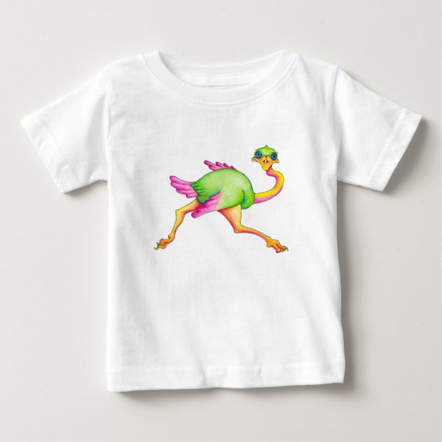 Uncommon Ostrich Baby T-Shirt (Front)