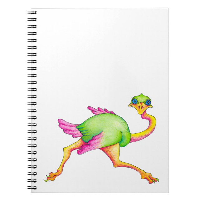 Uncommon Ostrich Notebook (Front)
