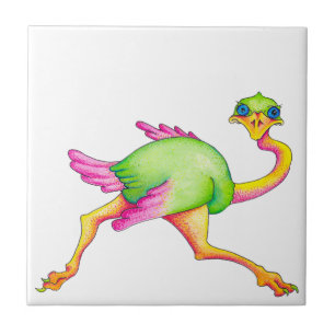 Uncommon Ostrich Tile
