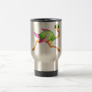Uncommon Ostrich Travel Mug