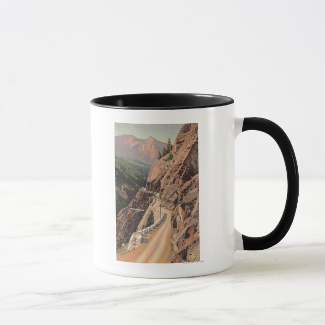 Uncompahgre Gorge and Million Dollard Highway Mug (Right)