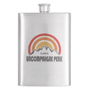 Uncompahgre Peak Hip Flask