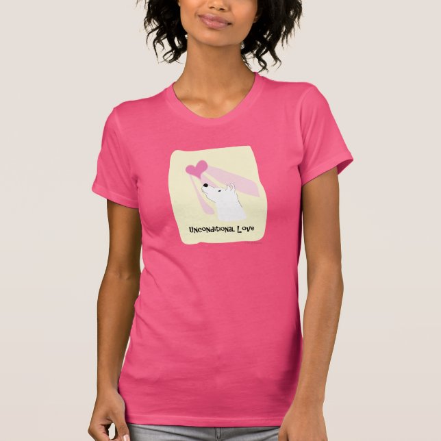 Unconditional Love Dog - Pink Tank (Front)
