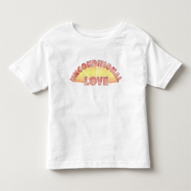 Unconditional Love kids tee (Front)