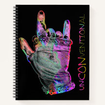 Unconventional Rock Spiral Notebook