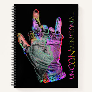 Unconventional Rock Spiral Notebook