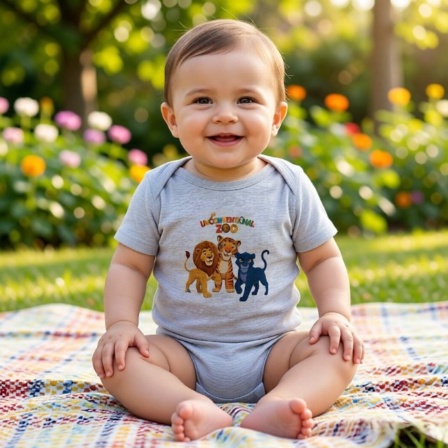 Unconventional Zoo Baby Bodysuit (Creator Uploaded)