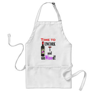 Uncork and Unwined Standard Apron